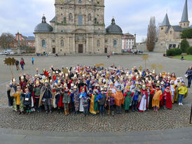 Diözesale Aussendung der Sternsinger im Hohen Dom zu Fulda (Foto:Karl-Franz Thiede)